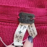 We The Free Free People Pink Long Sleeve Henley Photo 6