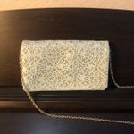 Street Level NWOT Blue and Gold Mini  
Purse Wallet Clutch w/ Removable Chain Strap Photo 6