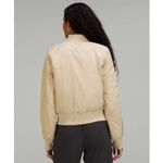 Lululemon Non-Stop Bomber Jacket Trench Size 10 Photo 3