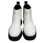 UGG  Ashton Leather Chelsea Boots White/Black NWOB Photo 3