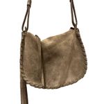 All Saints Boho Suede Crossbody Bag Brown Photo 1