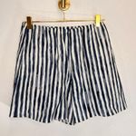 Vince Coastal Blue Painterly Striped Shorts Size XS/TP Photo 1