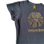 Disney Lion King T-shirt Broadway Musical Black beaded Rhinestone Women's Size Small A2 Photo 1