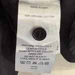 Quince 100% Organic Cotton Poplin Long Sleeve Boyfriend Button Down Shirt Sz L Black Size L Photo 5