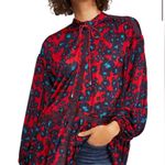 Free People Love Letter Floral Tunic Dress Size Medium Photo 2