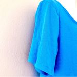 Old Navy  Light Blue Ribbed Women's Dress Photo 2