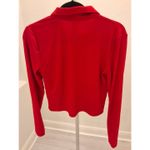 No Boundaries No Boundries Size L Juniors 2 Way Zip Long Sleeve Polo Shirt Photo 2