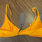 Triangl Swimwear MAIA Orange terrycloth Bikini Top Photo 1