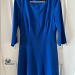 Tahari Arthur S. Levine Royal Blue Fit & Flare Dress Size 6 | Photo 0