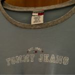 Tommy Hilfiger  Light Blue long sleeve tee size xl vtg y2k Photo 1