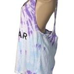 Beach By Exist Southern Spirit Womens Strappy Tank Top Tie Dye Maybe Next Year Purple Large Photo 2