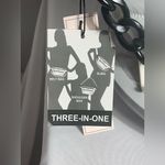 BCBGeneration BCBG Generation White Quilted Three-in-One Convertible Belt Sling Shoulder Bag Photo 3