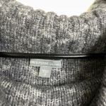 James Perse 3 Sweater Womens Gray Merino Sleeveless Funnel Neck Marled Knit Photo 5