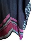 Woolrich  Poncho Womens One Size Multicolor Boho Reversible Open Sweater Topper Photo 3