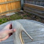 Sam Edelman DANNA POINTED TOE HEELS size 4 silver sparkle Photo 4