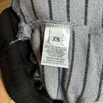 Michael Lauren Black & Gray Striped Shorts Photo 4