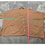 Barefoot Dreams Sweater 2X Tan Cozychic Lite Cardigan Lounge Soft Comfy Photo 5