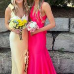 Mimi’s prom dress Bright pink maxi dress Size 2 Photo 2