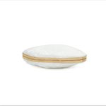 White & gold textured summer formal pearl box bag clutch handbag removable chain Photo 6