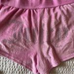 Juicy Couture  Sparkling Pink Athletic Shorts Photo 4
