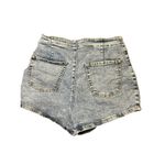 Wild Fable Denim Highest Rise Bootie Shorts Flat Front Booty Jeans Shortie Sz 10 Photo 2