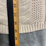 Gap  Short Sleeve Sweater Womens L Cream Crochet Cottage core Preppy Boho Photo 4