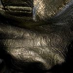 Christian Dior Moto Harness Boots Over the Knee Black Suede OTK EU37 Photo 12