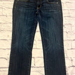 American Eagle Artist Stretch Dark Wash Denim Jeans Size 6 Regular Fit Photo 0