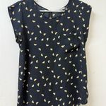 Papaya  Navy Blouse with Yellow Pattern Photo 1