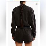 NWT Free People Movement Intercept Relaxed Fit Black Romper size XS Photo 1