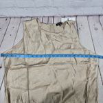 J.Crew High-neck slip dress in luster crepe in Light Khaki 18 NWT Photo 8