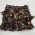 NWT Saint + Sofia Ruffle Mini Skirt Photo 4
