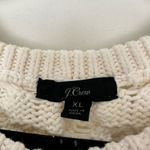 J. Crew Women’s XL Diagonal Cable Knit Crewneck Sweater Rory Gilmore Girls Alt Photo 1