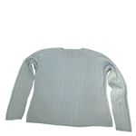 Only Mine 100% Cashmere XL Sweater Pastel Blue Cable Knit Cozy Cottagecore Photo 1