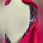 Casual Isle VIntage  Pink Reversible Windbreaker Jacket, Size  Large Photo 3