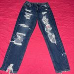 American Eagle  Outfitters Ripped Blue Boyfriend Jeans Photo 4