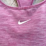 Nike  Women’s Sports Bra Heathered Burgundy Light Padding Size XL Photo 7