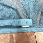 Victoria's Secret Victoria’s Secret Body by Victoria Muted Teal high neck lace & mesh bralette Photo 6