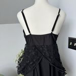 Source Unknown Black Butterfly Overlay Swim Dress Top Size 1X Cruise Vacation Beach Summer Chic Photo 4