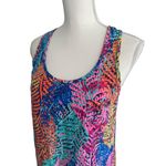 Lilly Pulitzer  Coral Multicolor Printed Dress Size Small Photo 3