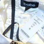 Bebe White Black Lace Strapless Top S NWT $79 Photo 6