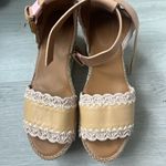 See By Chloe  Tan Espadrille Platform Sandals Photo 1