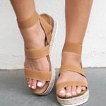 Espadrille Wedge Black Size 8.5 Photo 1