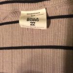 Billabong Hide Away Stone Gray Black Stripe Dress $49.95 EUC XS Style# JD01SBHI Photo 6