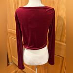 Altar'd State Alter'd State crop top wine women’s S NWT Photo 7