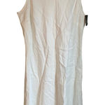 Style & Co Style Co Linen Sheath Sleeveless Midi Dress 10 Quiet Luxury Old Money Work Femme Photo 0