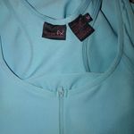 Vintage Shape FX Newport News Women Light Blue Teal Full Bodysuit M Sleeveless Size M Photo 6