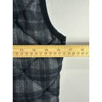 J.Crew Womens Plaid Quilted Down Vest XXS Gray Equestrian Preppy Quiet Luxury Photo 5