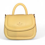 Kate Spade New York Puffy Mini Top Handle Crossbody Bag Yellow Margarita Purse Photo 1