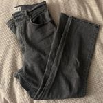 Abercrombie & Fitch Curve Love Ultra High Rise Ankle Straight Jean Photo 0